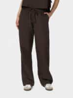 Neo Noir Sonar Linen Pants - Brown2
