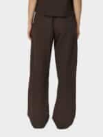 Neo Noir Sonar Linen Pants - Brown3