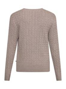 Red & Green Strik Cardigan Joana - Sand1