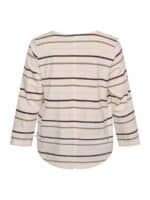 Red & Green T-Shirt Croco - Rose Stripe1