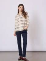 Red & Green T-Shirt Croco - Rose Stripe3