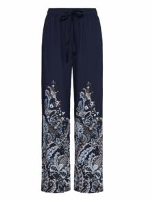 fransa bukser Fradara 20617732 Navy mørkeblå damebukser elegante og komfortable