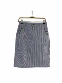 2-Biz Nederdel Bitta - Blue Stripe