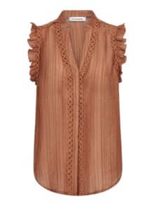 Co´Couture Top Reggie - Suntan
