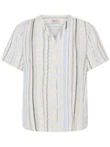 Fransa Bluse Frrobbi - Cream Blue