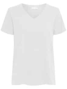 Fransa T-Shirt FRzashoulder V-udskæring - Hvid