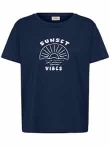 Fransa Zelda T-shirt - Navy