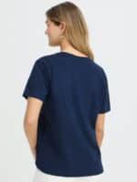Fransa Zelda T-shirt - Navy3