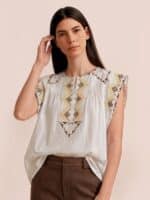 Gossia Bluse LivGo - Off-White2