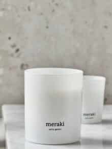 Meraki Scented Candle White Garden