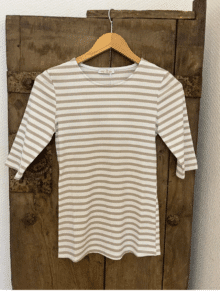 Not Sisters T-Shirt Everyday - Farve white beige