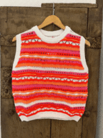 Not Sisters Vest 240077 - Farve orange