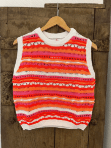 Not Sisters Vest 240077 - Farve orange