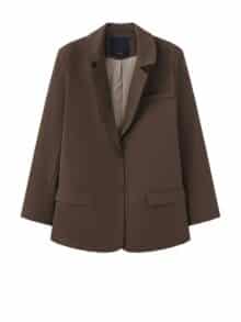 One Two Luxzuz Blazer Sussan - Brun