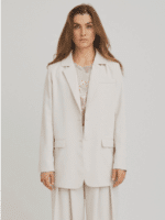 One Two luxzuz blazer sussan 6677 - Farve White sand 1
