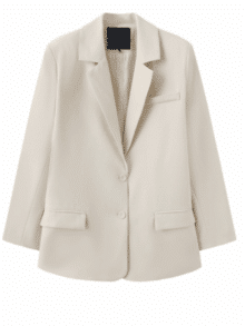 One Two luxzuz blazer sussan 6677 - Farve White sand