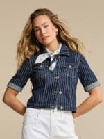 Red Button Denim Jakke Jackie - Rinse2