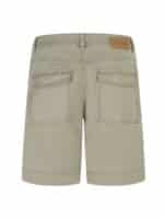 Red Button Shorts Sara - Khaki1
