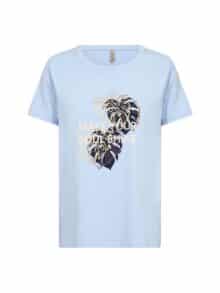 SoyaConcept T-Shirt SC- Rina - Blå
