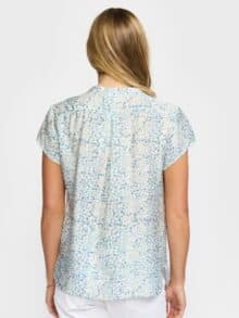 2-Biz Bluse Berta - Blue Dots1
