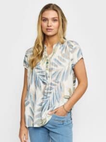 2-Biz Bluse Bloome - Leaf Mix