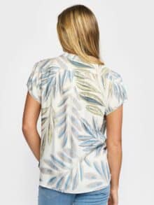 2-Biz Bluse Bloome - Leaf Mix1