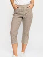 2-Biz Bukser Fira - Brown Stripe