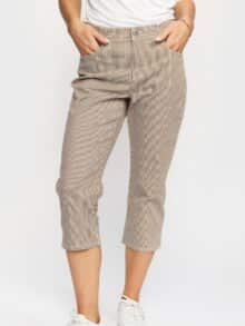 2-Biz Bukser Fira - Brown Stripe