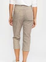 2-Biz Bukser Fira - Brown Stripe2