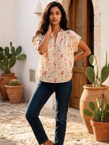 Lecoco Bluse Zoe - Multi
