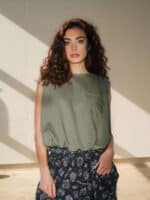 Gossia Bluse Luana - Dusty Green2
