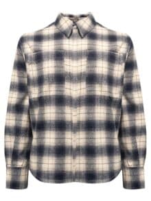 Costa Mani Check Shirt - Blue