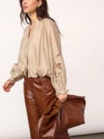 Co´Couture Bluse Delin - Mink2