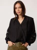 Co´Couture Bluse Delin - Sort2