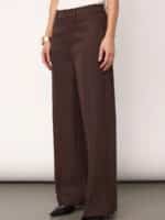 Co´Couture Bukser Luna - Dark Brown2