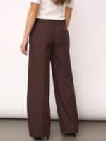 Co´Couture Bukser Luna - Dark Brown3
