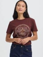 Fransa T-Shirts Frzary - Rum Rasin2