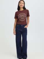 Fransa T-Shirts Frzary - Rum Rasin4