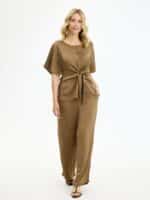 In Front Bluse Faye - Brown4