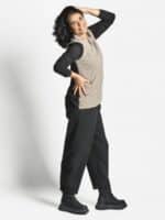 My Soul Crincle Bluse - Sand1