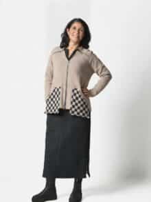 My Soul Crincle Jakke 2131 - Sand1