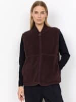 Soyaconcept Vest Sc-onyx - Brun2