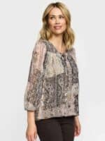 2-Biz Bluse Agnete - Color Mix