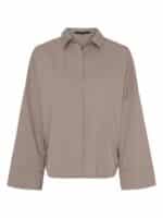BTF CPH Bamboo Bluse - Dark Taupe