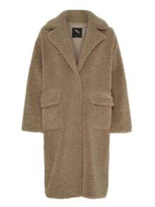 BTF CPH Teddy Trenchcoat - Taupe