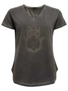 Costa Mani Hamsa T-Shirt - Black