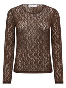 Co´Couture Barna Bluse - Brun