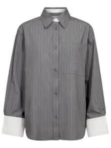 Co´Couture Penny Pin Skjorte - Mid Grey
