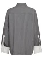 Co´Couture Penny Pin Skjorte - Mid Grey1