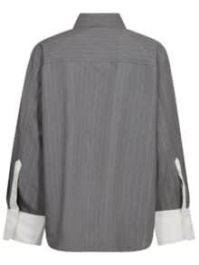 Co´Couture Penny Pin Skjorte - Mid Grey1
